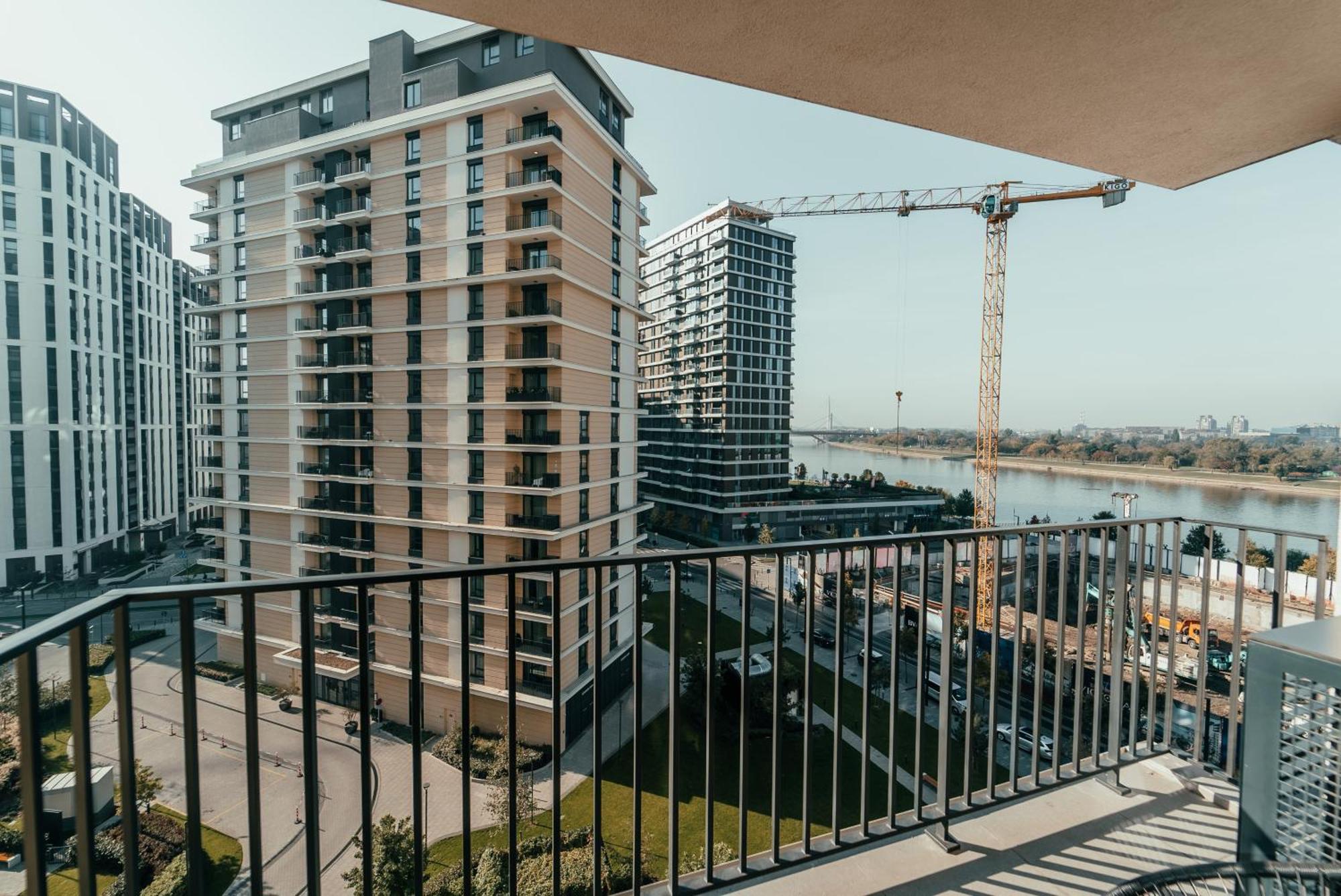 Belgrade Waterfront Oasis Apartment Exterior foto