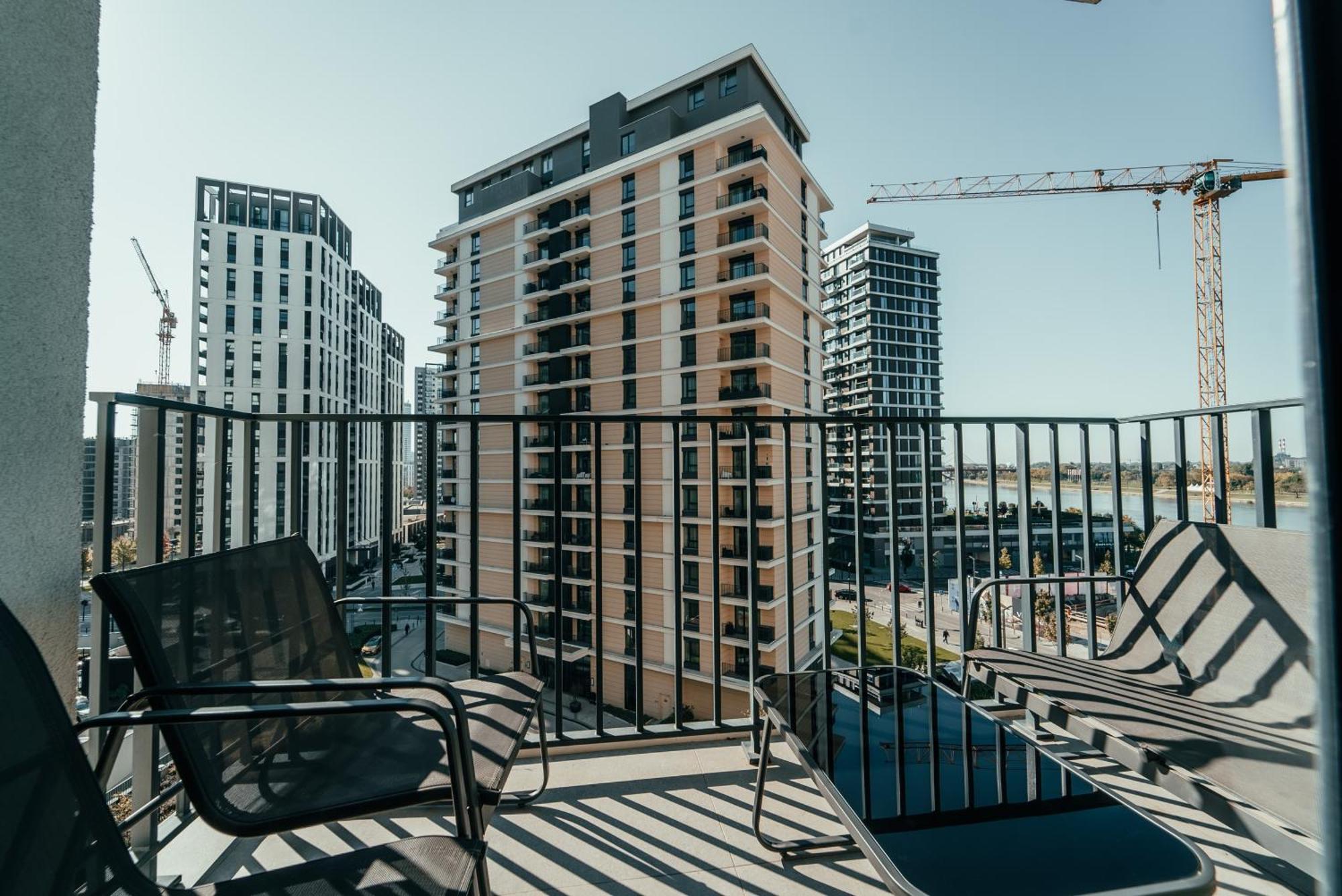 Belgrade Waterfront Oasis Apartment Exterior foto